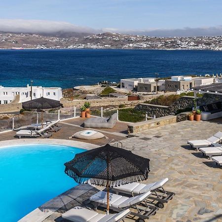 Cosset Villa Bohochic Sea&Harbourview And Sunset By One-Villas Ornos  Exteriör bild