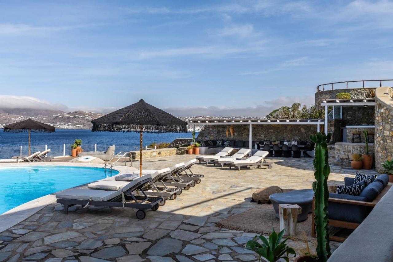 Cosset Villa Bohochic Sea&Harbourview And Sunset By One-Villas Ornos  Exteriör bild