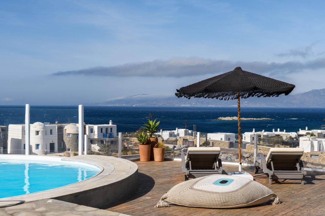 Cosset Villa Bohochic Sea&Harbourview And Sunset By One-Villas Ornos  Exteriör bild