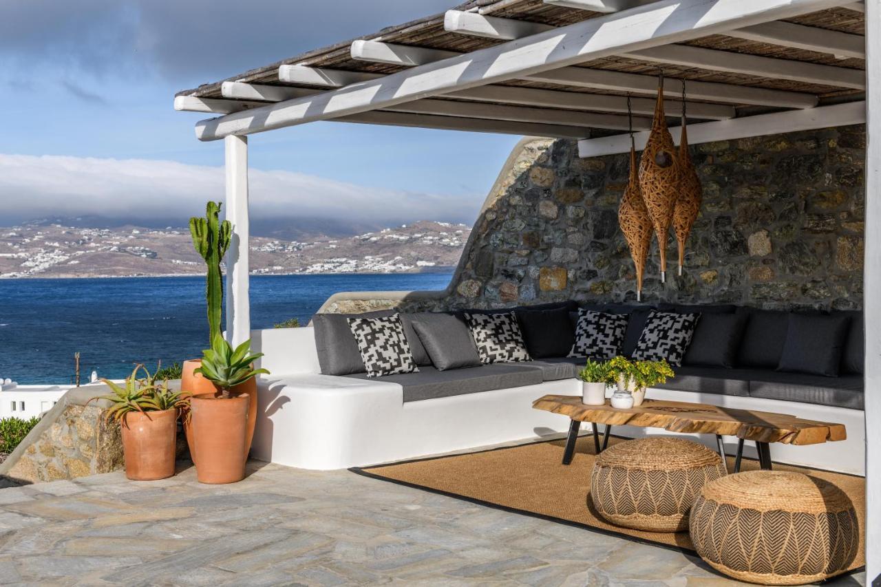 Cosset Villa Bohochic Sea&Harbourview And Sunset By One-Villas Ornos  Exteriör bild