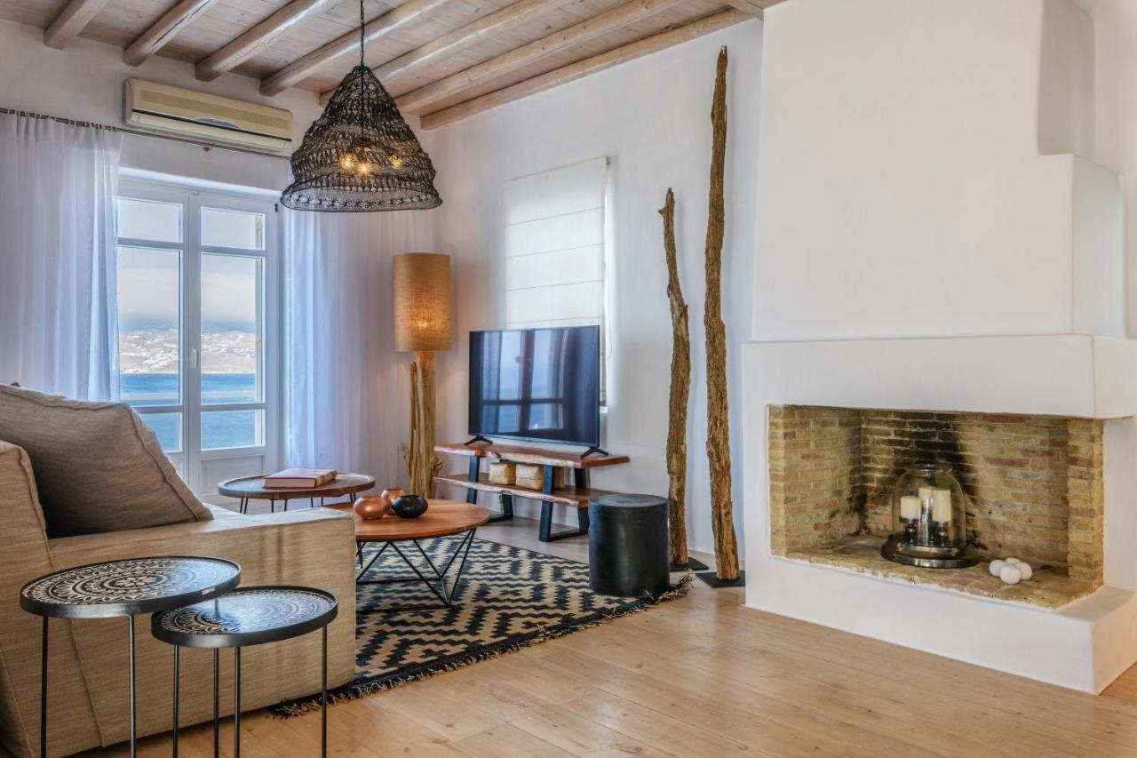 Cosset Villa Bohochic Sea&Harbourview And Sunset By One-Villas Ornos  Exteriör bild