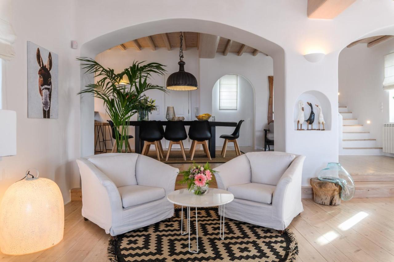Cosset Villa Bohochic Sea&Harbourview And Sunset By One-Villas Ornos  Exteriör bild