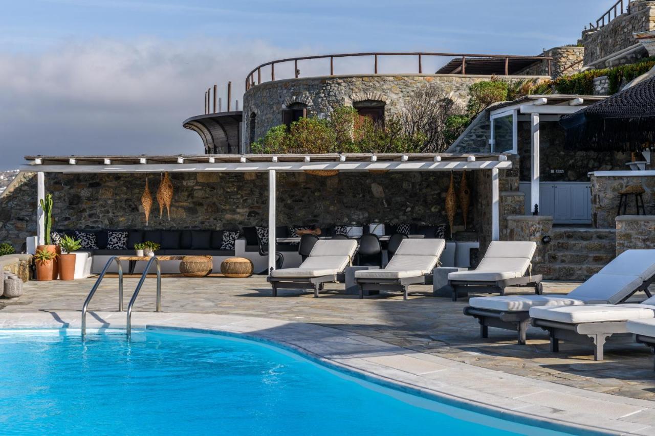 Cosset Villa Bohochic Sea&Harbourview And Sunset By One-Villas Ornos  Exteriör bild