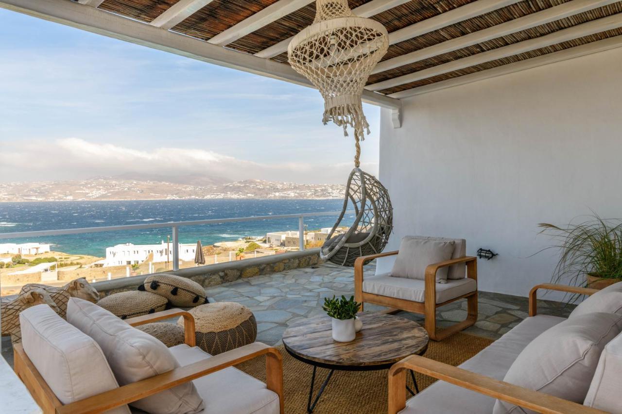 Cosset Villa Bohochic Sea&Harbourview And Sunset By One-Villas Ornos  Exteriör bild