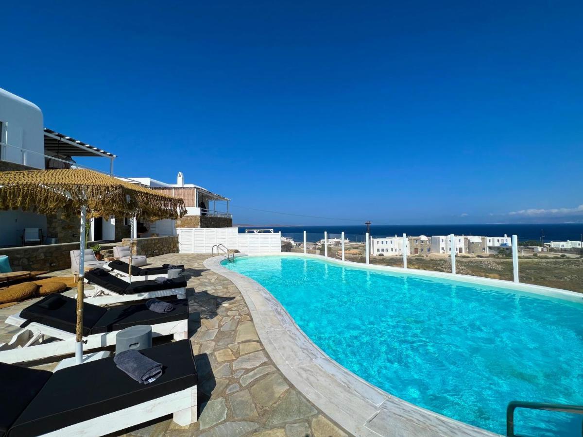 Cosset Villa Bohochic Sea&Harbourview And Sunset By One-Villas Ornos  Exteriör bild